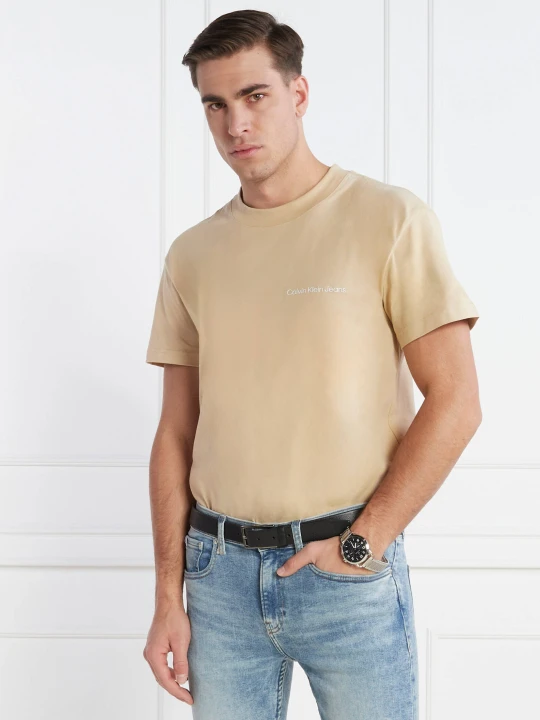 Zdjęcie produktu Calvin Klein Jeans T-shirt | Regular Fit beżowy