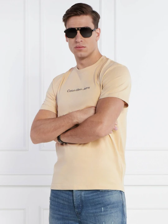 Zdjęcie produktu Calvin Klein Jeans T-shirt | Regular Fit beżowy