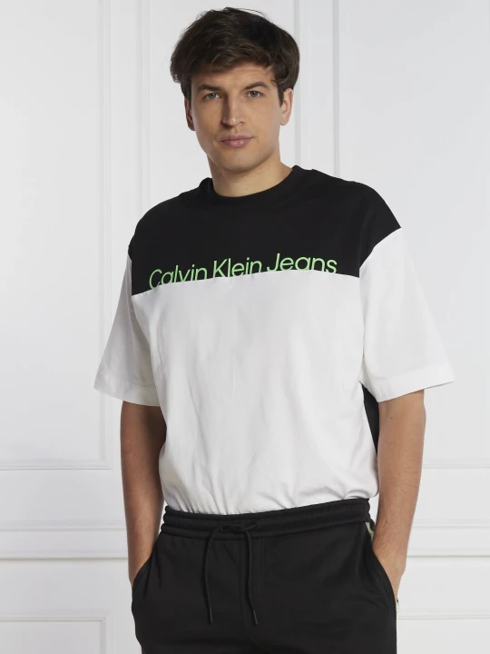 Zdjęcie produktu Calvin Klein Jeans T-shirt | Regular Fit biały