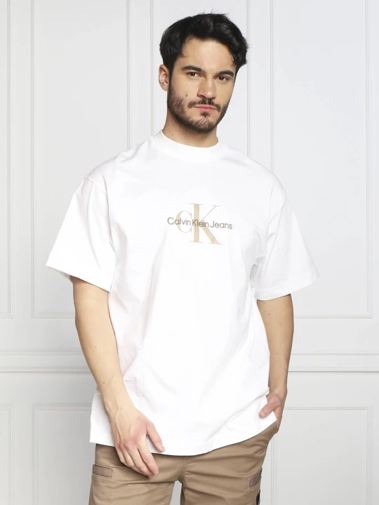 Zdjęcie produktu Calvin Klein Jeans T-shirt | Regular Fit biały