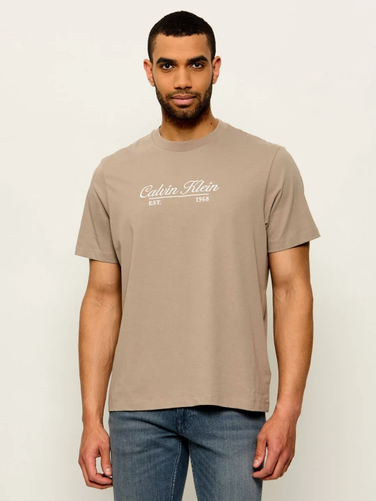 Zdjęcie produktu Calvin Klein Jeans T-shirt | Regular Fit beżowy