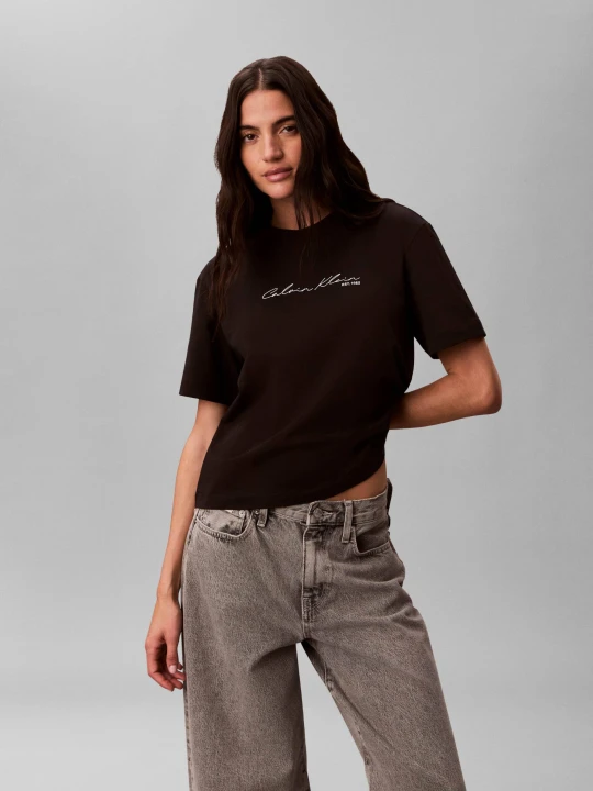 Zdjęcie produktu Calvin Klein Jeans T-shirt | Relaxed fit czarny