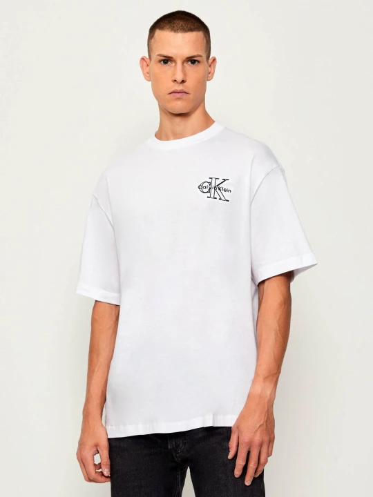 Zdjęcie produktu Calvin Klein Jeans T-shirt | Relaxed fit biały