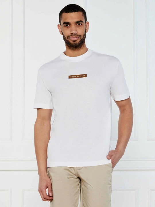 Zdjęcie produktu Calvin Klein Jeans T-shirt | Relaxed fit biały