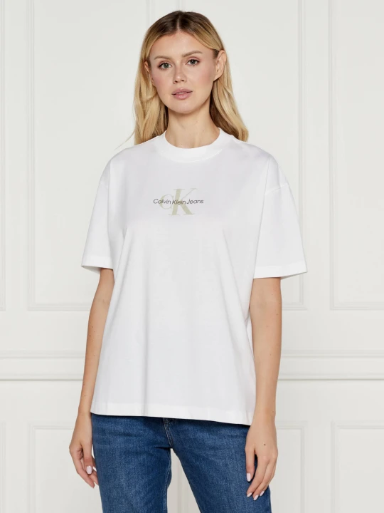 Zdjęcie produktu Calvin Klein Jeans T-shirt | Relaxed fit biały