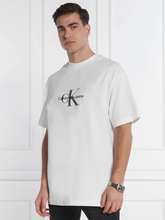Zdjęcie produktu Calvin Klein Jeans T-shirt | Relaxed fit biały