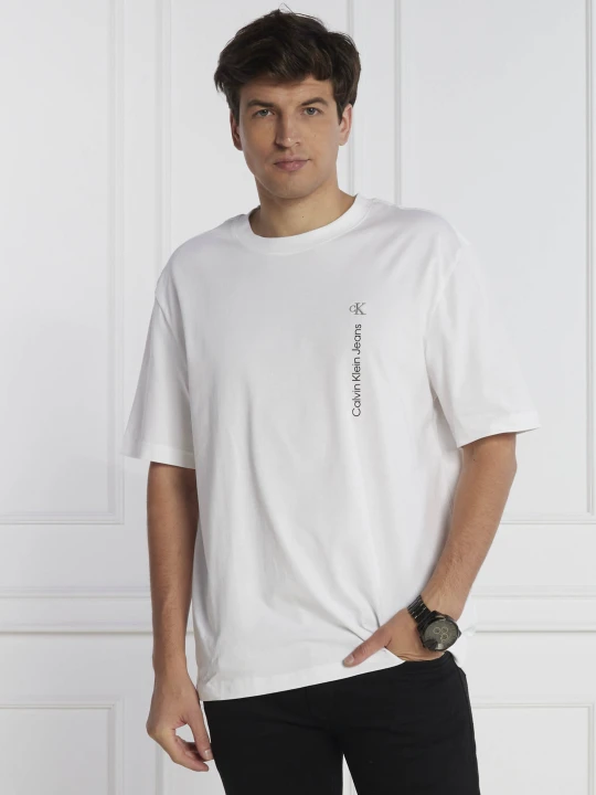 Zdjęcie produktu Calvin Klein Jeans T-shirt | Relaxed fit biały