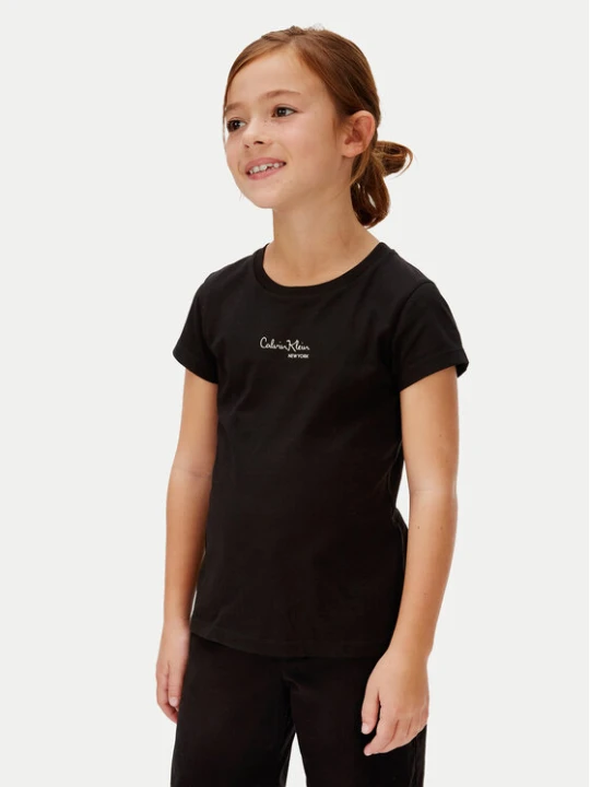 Zdjęcie produktu Calvin Klein Jeans T-Shirt Signature IG0IG03061 Czarny Regular Fit