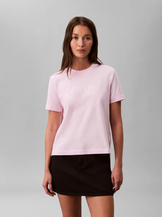 Zdjęcie produktu Calvin Klein Jeans T-shirt | Slim Fit różowy