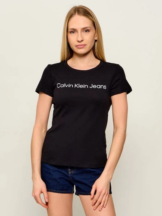 Zdjęcie produktu Calvin Klein Jeans T-shirt | Slim Fit czarny