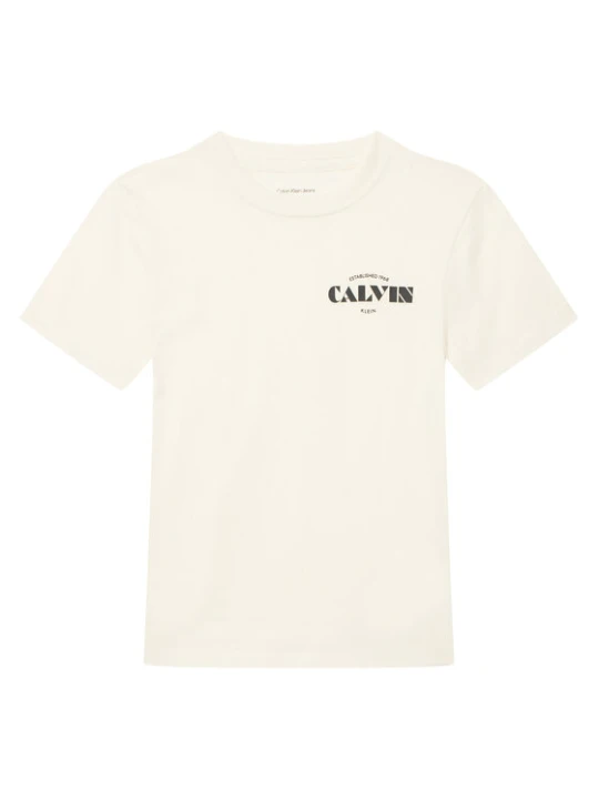Zdjęcie produktu Calvin Klein Jeans T-Shirt Small Chest LVCKTJA40B Biały Regular Fit