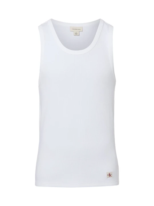 Zdjęcie produktu Calvin Klein Jeans Tank top Mężczyźni Bawełna biały