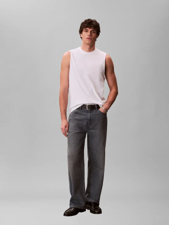Zdjęcie produktu Calvin Klein Jeans Tank top Mężczyźni Bawełna biały