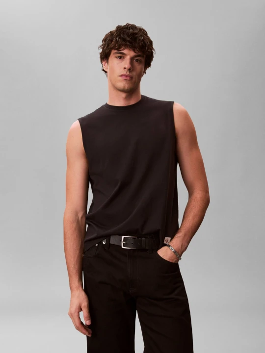 Zdjęcie produktu Calvin Klein Jeans Tank top | Regular Fit czarny