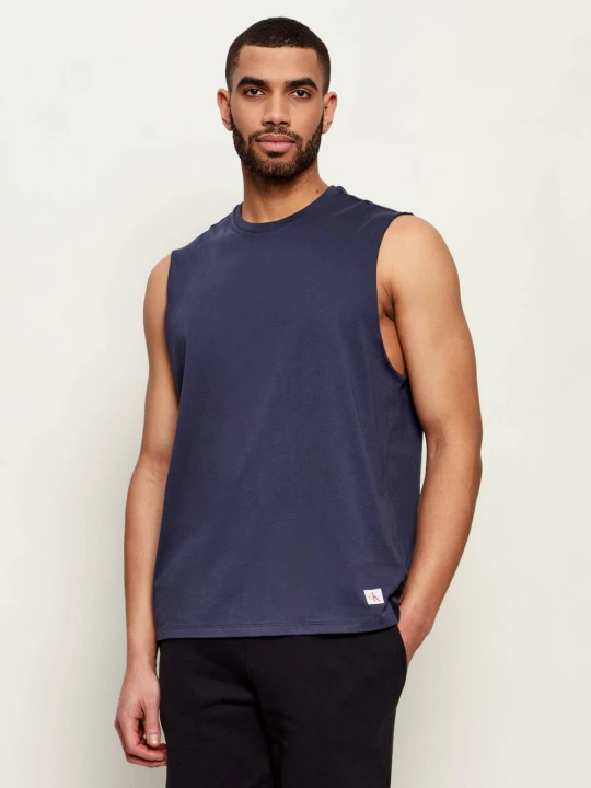 Zdjęcie produktu Calvin Klein Jeans Tank top | Regular Fit granatowy