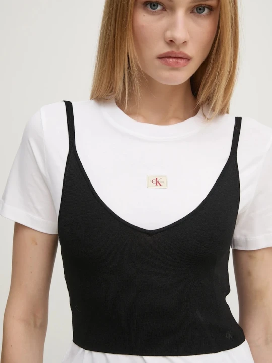 Zdjęcie produktu Calvin Klein Jeans top czarny
