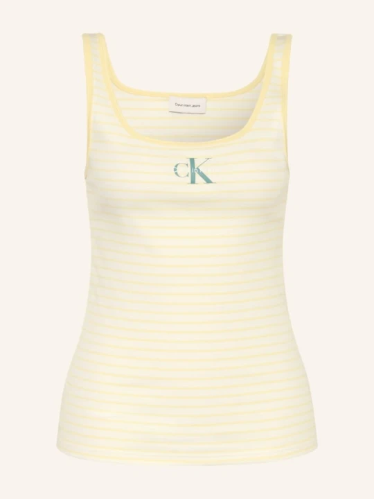 Zdjęcie produktu Calvin Klein Jeans Top gelb niebieski