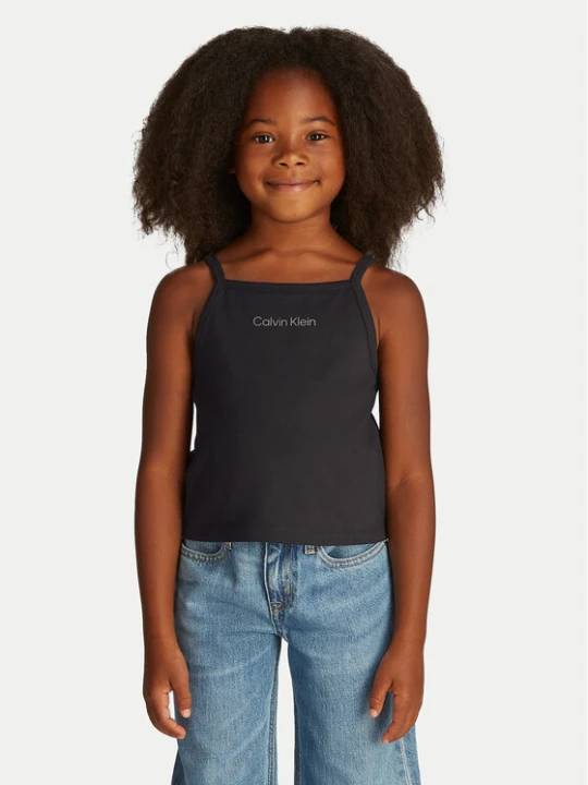 Zdjęcie produktu Calvin Klein Jeans Top Punto IG0IG02868 Czarny Slim Fit