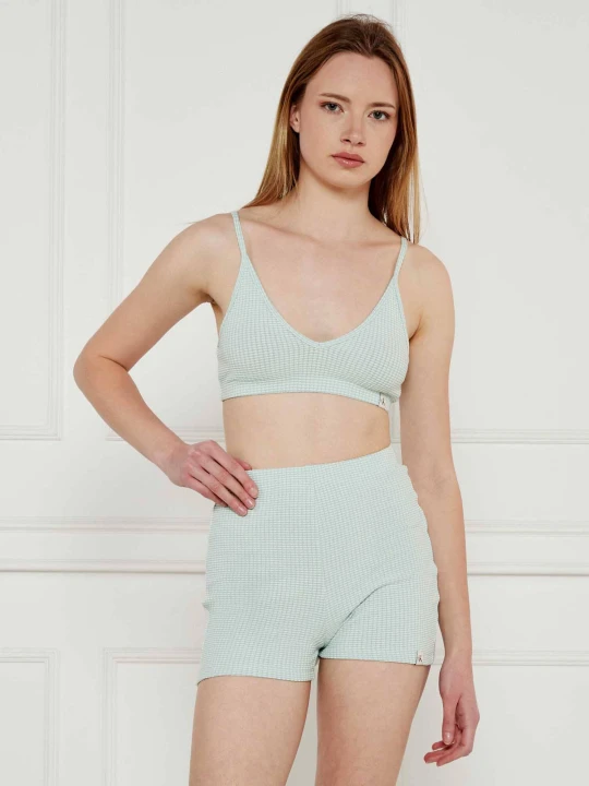 Zdjęcie produktu Calvin Klein Jeans Top | Slim Fit błękitny