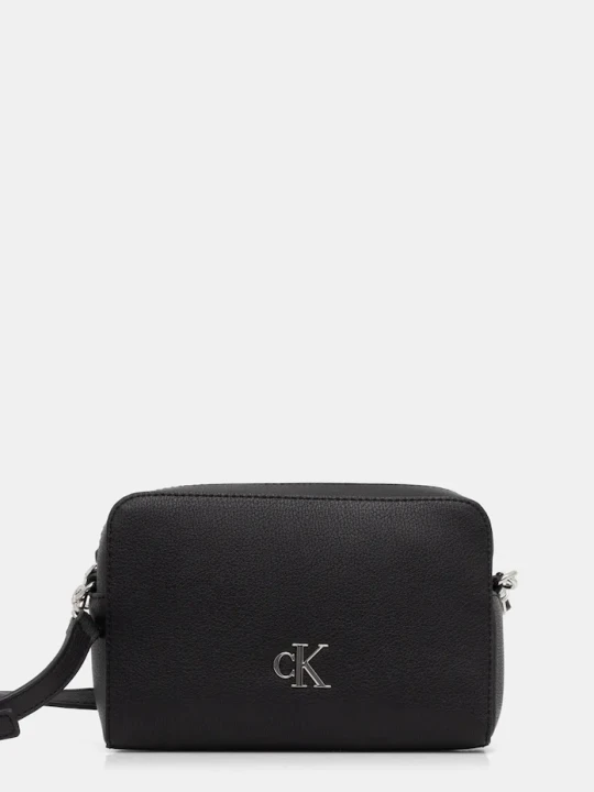 Zdjęcie produktu Calvin Klein Jeans torebka crossbody damska z imitacji skóry czarny
