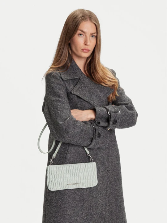 Zdjęcie produktu Calvin Klein Jeans Torebka Rouched Zip Top Bag LV04K3090G Szary