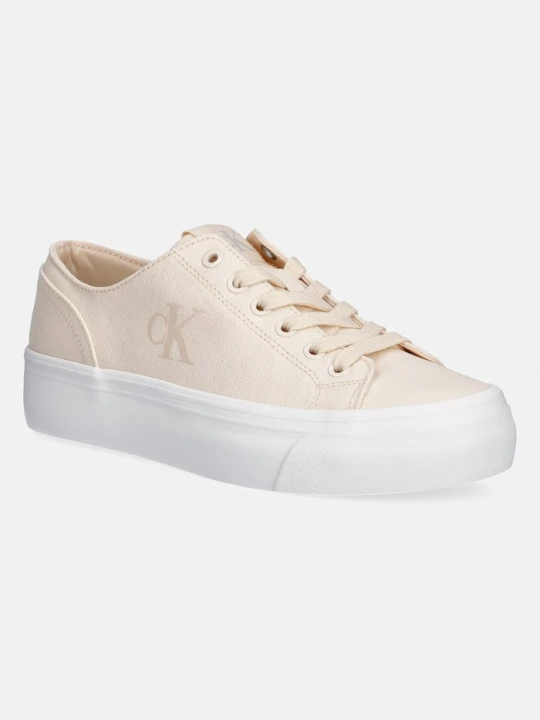 Zdjęcie produktu Calvin Klein Jeans VULC FLATFORM LOW CV MG tenisówki damskie beżowy
