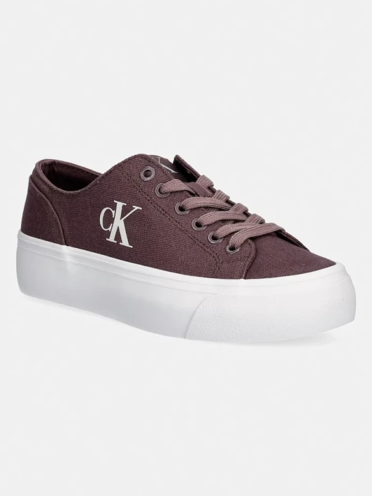 Zdjęcie produktu Calvin Klein Jeans VULC FLATFORM LOW CV MG tenisówki damskie brązowy