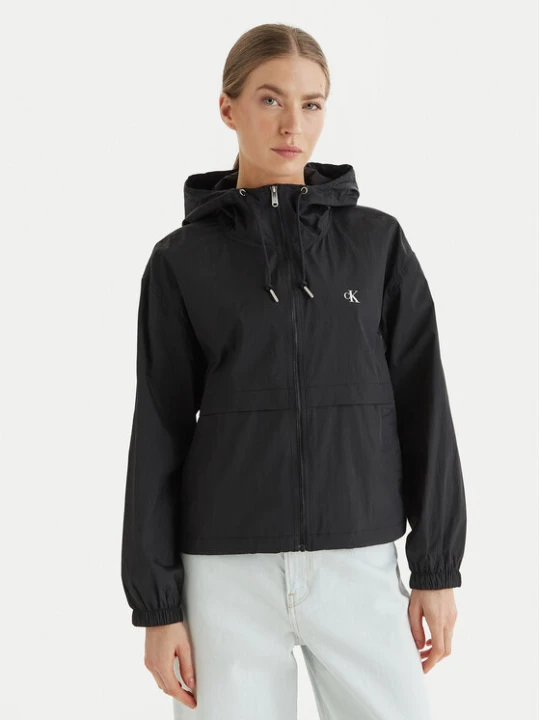 Zdjęcie produktu Calvin Klein Jeans Wiatrówka Essential LV047F507G Czarny Regular Fit