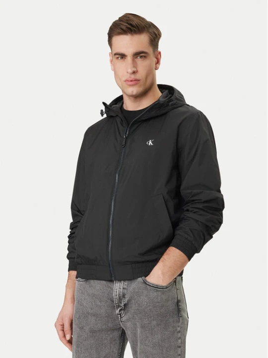 Zdjęcie produktu Calvin Klein Jeans Wiatrówka Harrington LV04RF521G Czarny Regular Fit