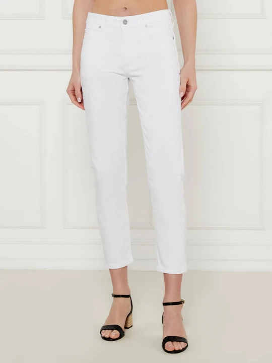 Zdjęcie produktu Calvin Klein Jeansy Ankle | Slim Fit biały