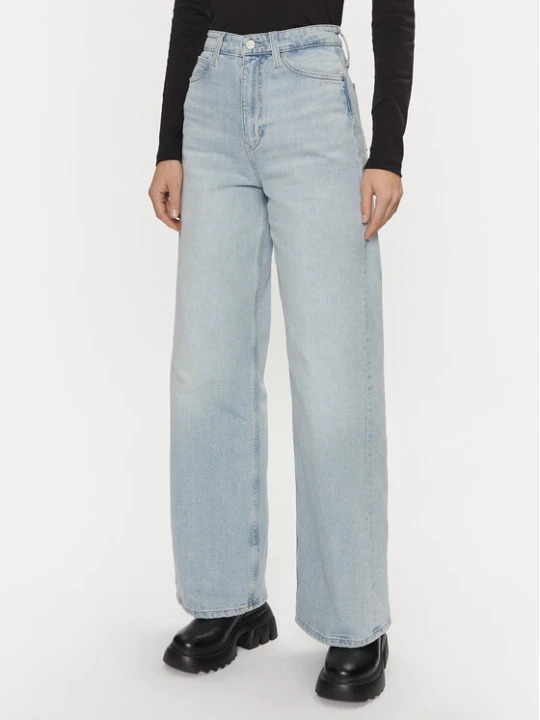Zdjęcie produktu Calvin Klein Jeansy K20K208023 Niebieski Wide Leg
