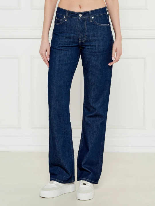 Zdjęcie produktu Calvin Klein Jeansy MR RELAXED | flare fit granatowy