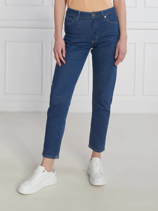 Zdjęcie produktu Calvin Klein Jeansy MR SLIM | Slim Fit granatowy