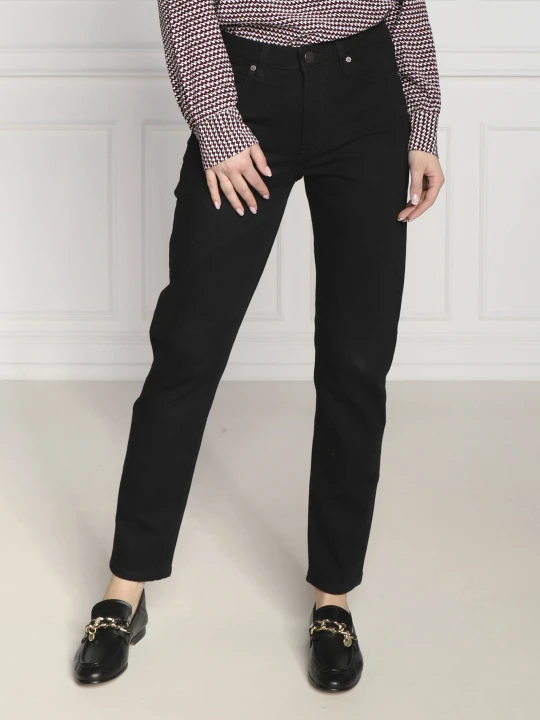 Zdjęcie produktu Calvin Klein Jeansy MR SLIM | Slim Fit | mid rise czarny