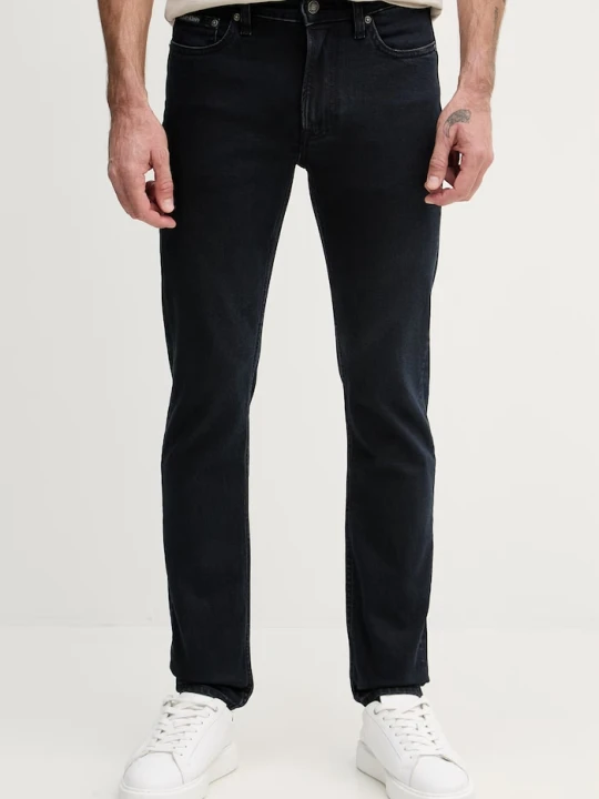 Zdjęcie produktu Calvin Klein jeansy slim taper męskie granatowy
