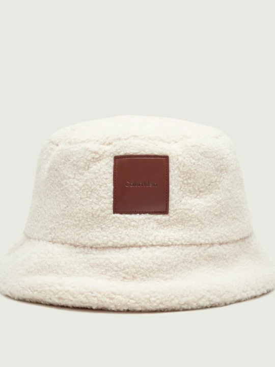 Zdjęcie produktu Calvin Klein Kapelusz | shearling ecru
