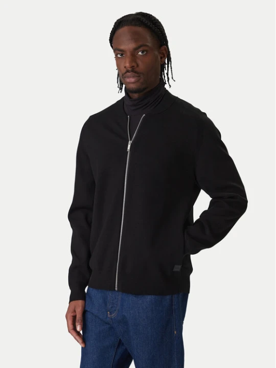 Zdjęcie produktu Calvin Klein Kardigan LV040EM324 Czarny Regular Fit