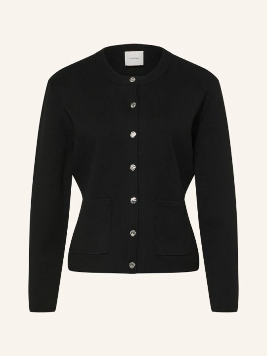 Zdjęcie produktu Calvin Klein Kardigan schwarz CZARNY