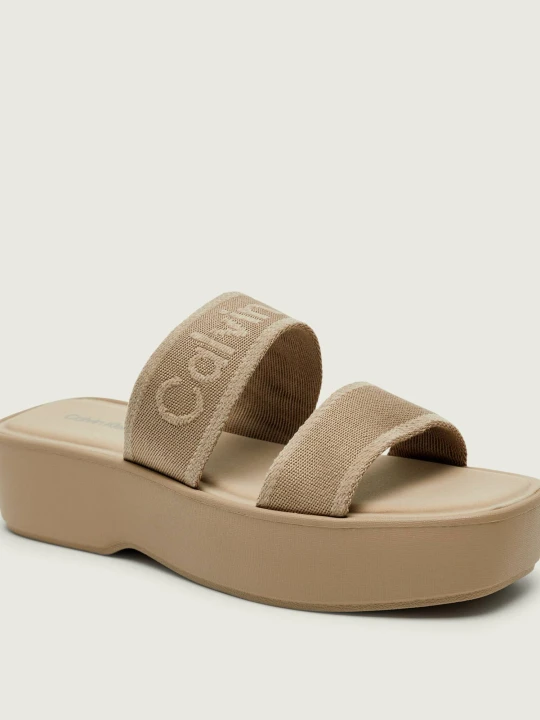 Zdjęcie produktu Calvin Klein Klapki beżowy