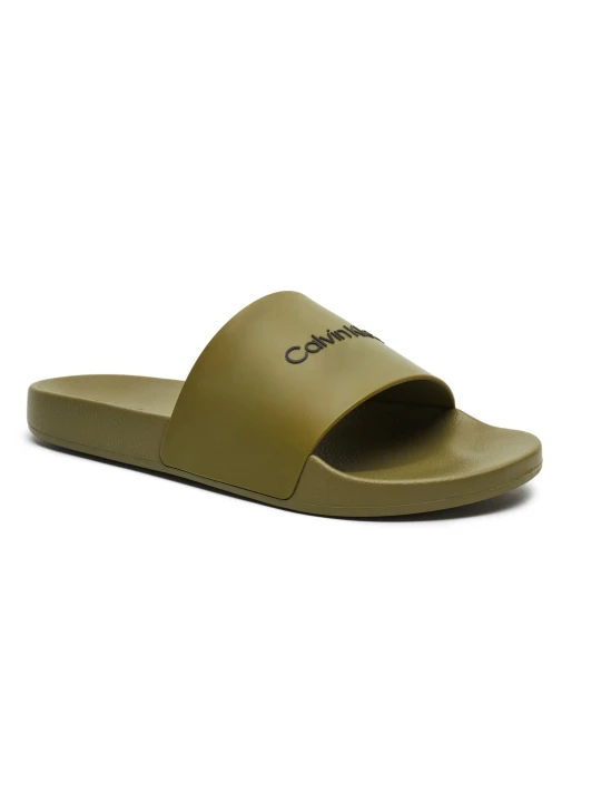 Zdjęcie produktu Calvin Klein Klapki khaki