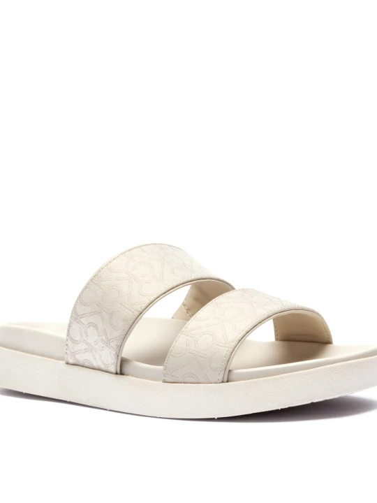 Zdjęcie produktu Calvin Klein Klapki JACQ ecru