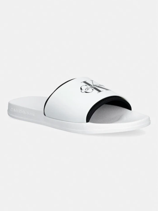 Zdjęcie produktu Calvin Klein klapki męskie ESS SLIDE RUBBER NEOPRENE biały