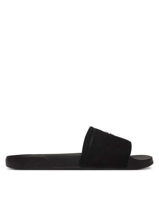 Zdjęcie produktu Calvin Klein Klapki Nemo - Canvas Signature Logo Sliders HW0HW02960 Czarny