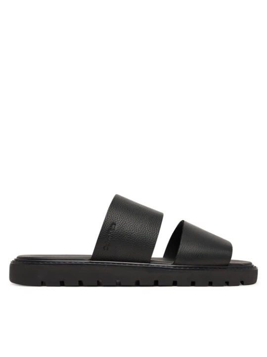 Zdjęcie produktu Calvin Klein Klapki Sq Molded Sandal Db Lth HM0HM02234 Czarny