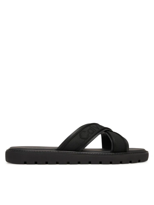Zdjęcie produktu Calvin Klein Klapki Sq Molded Sandal Xcross Wb HM0HM02101 Czarny
