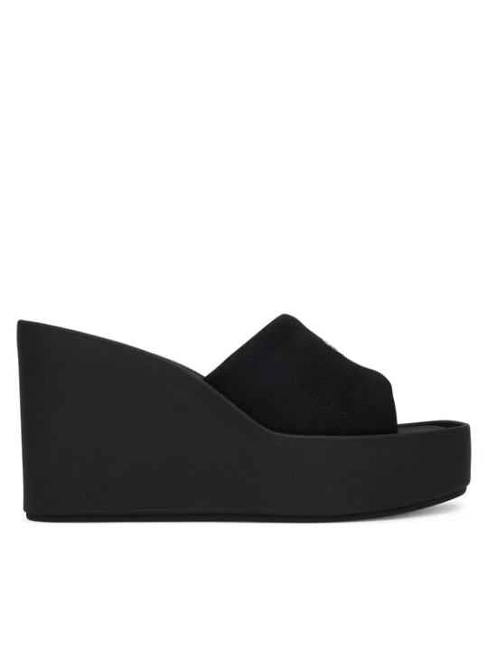Zdjęcie produktu Calvin Klein Klapki Wedge 70 Sndl Canv Mg HW0HW03134 Czarny