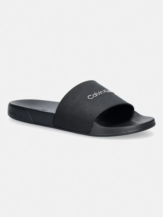 Zdjęcie produktu Calvin Klein klapki z odkrytymi palcami męskie ESS SLIDE MONOBRAND CV czarny