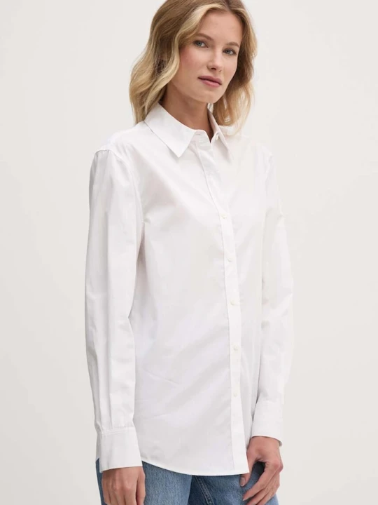 Zdjęcie produktu Calvin Klein koszula bawełniana biały