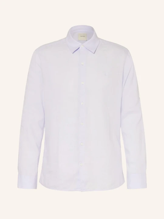 Zdjęcie produktu Calvin Klein Koszula Classic Fit Z Lnem blau JASNONIEBIESKI