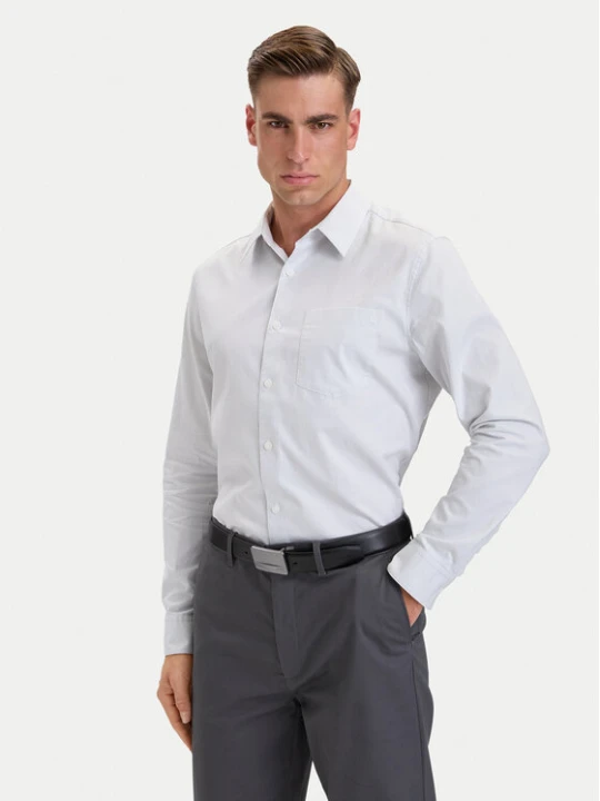 Zdjęcie produktu Calvin Klein Koszula Eoe Oxford LV04LH111G Biały Regular Fit